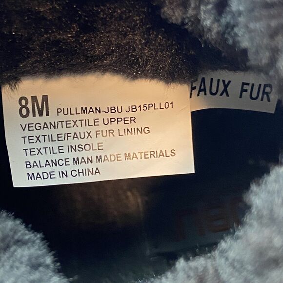 JBU Jambu Lorna Encore Weather Ready Snow Boots Faux Fur Womens Sz 8 Black - Picture 8 of 8